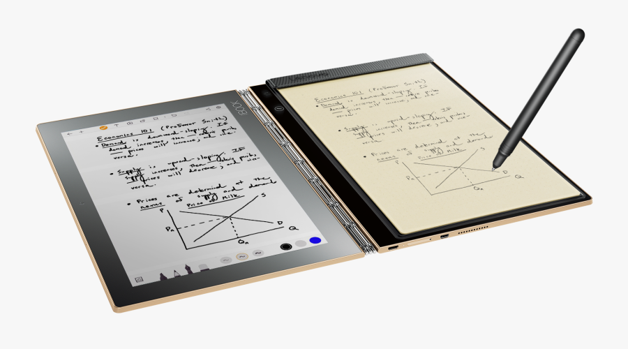Transparent Pencil Scribble Png - Lenovo Yoga Book Dual Screen, Transparent Clipart