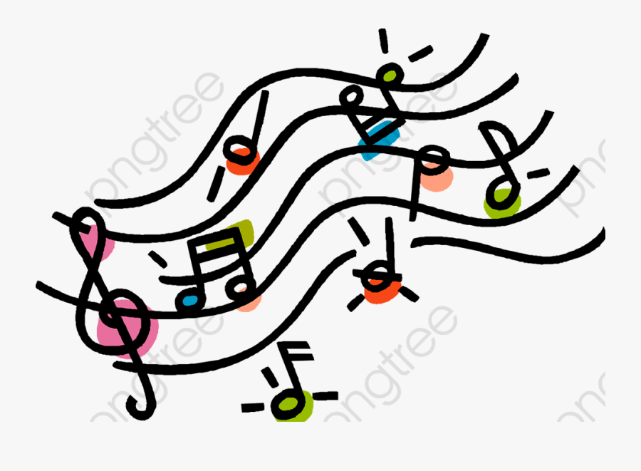 Spring Clipart Notes - Music Clipart, Transparent Clipart