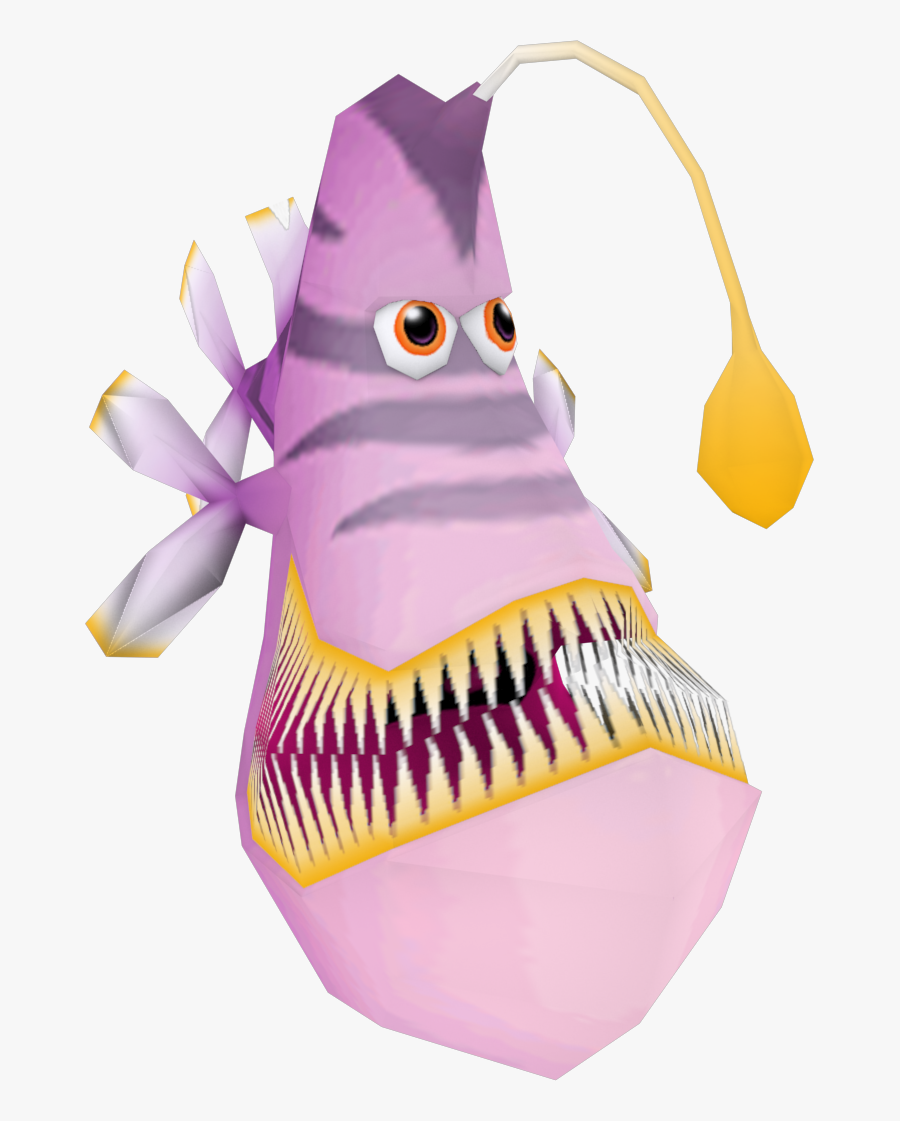 Anglerfish Bandipedia Fandom Powered - Crash Bandicoot The Wrath Of Cortex Fish, Transparent Clipart