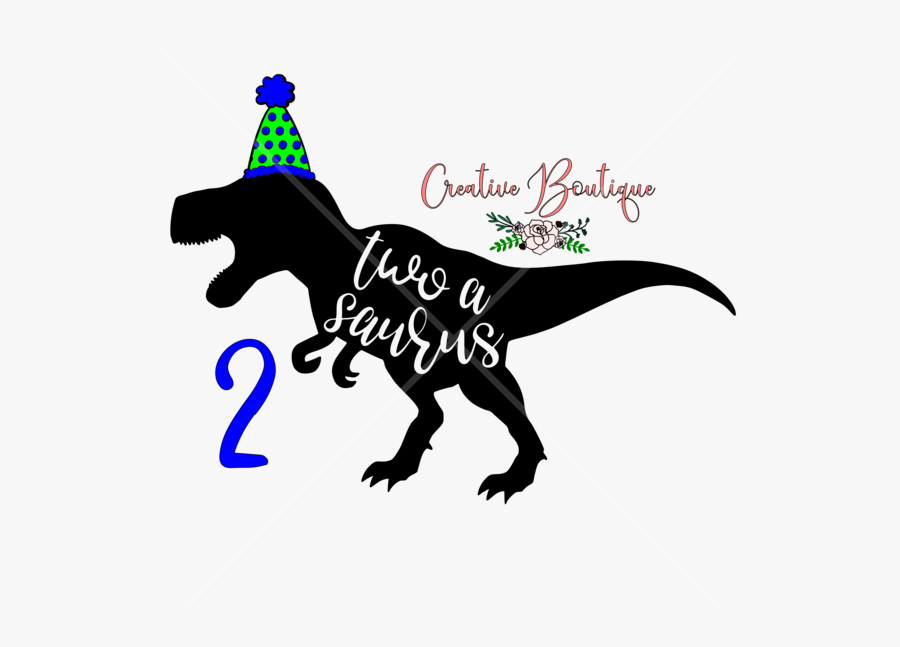 Transparent Dinosaur Birthday Clipart - Clipart Silhouette Dinosaur, Transparent Clipart