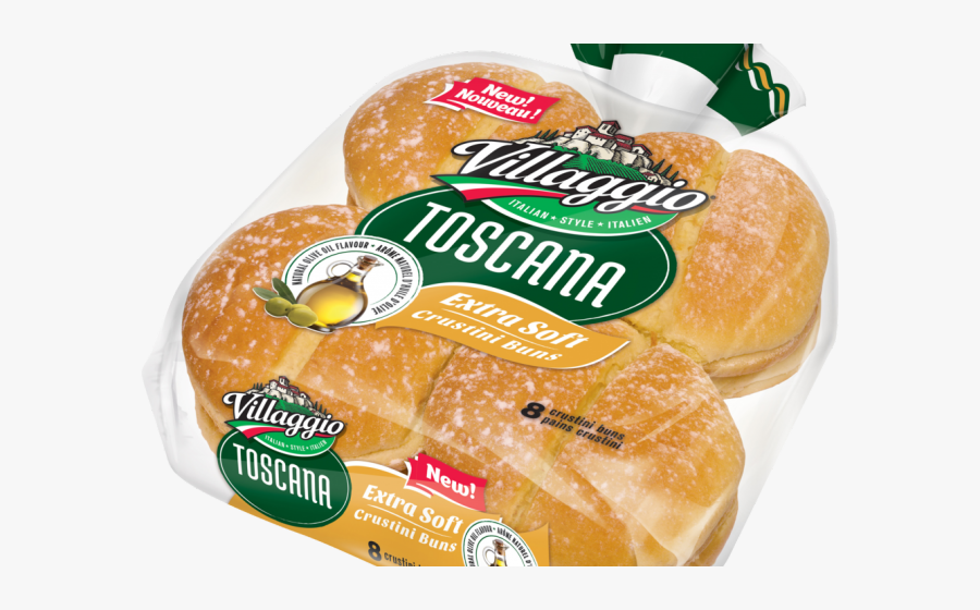 Bread Roll Clipart Bred - Bun, Transparent Clipart