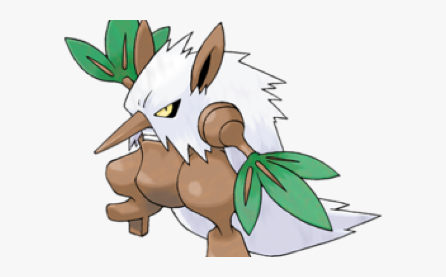 Swiftree Pokemon, Transparent Clipart