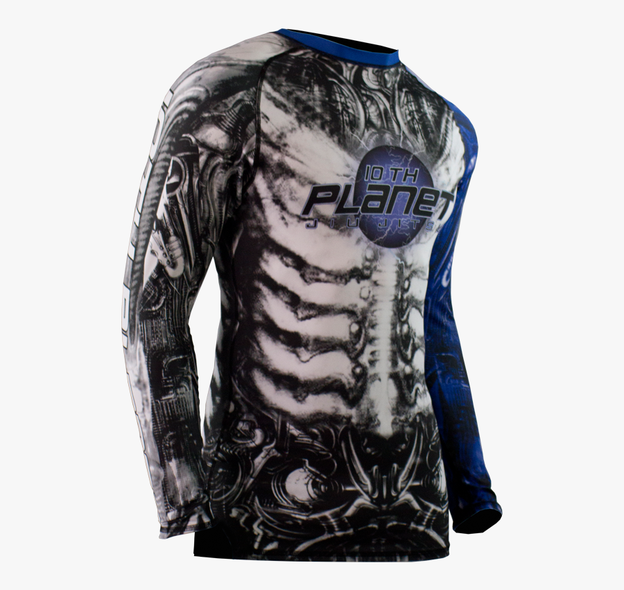 10th Planet Jiu Jitsu - 10th Planet Jiu Jitsu Rash Guard, Transparent Clipart