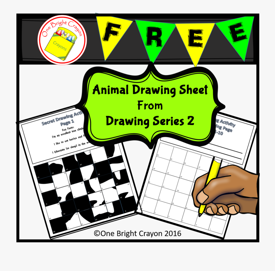 Clip Royalty Free Stock One Bright Crayon Teaching - Cartoon, Transparent Clipart