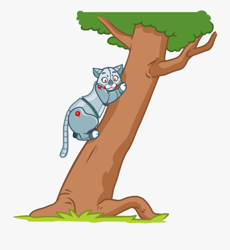 Cat Climb Clipart Png, Transparent Clipart