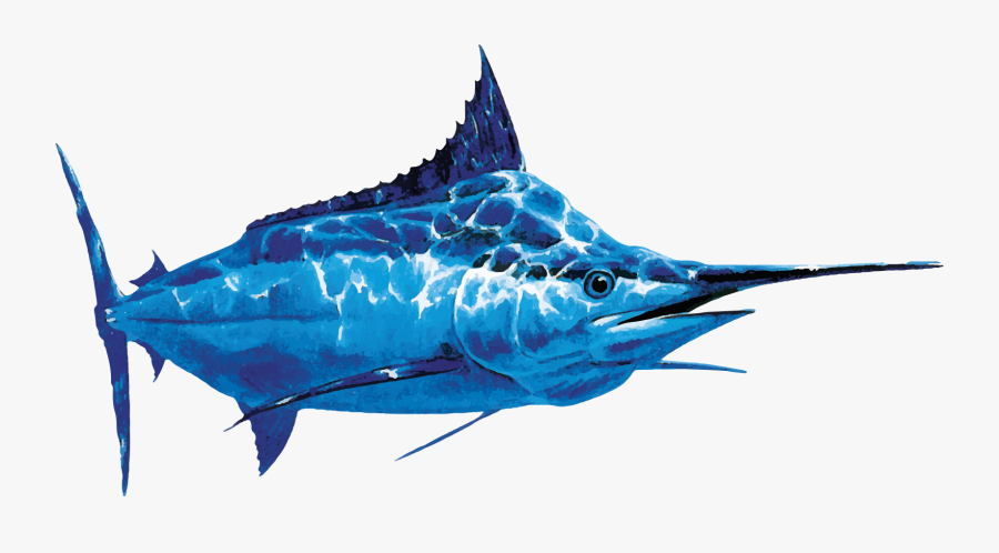 Marlin Firearms - Atlantic Blue Marlin, Transparent Clipart