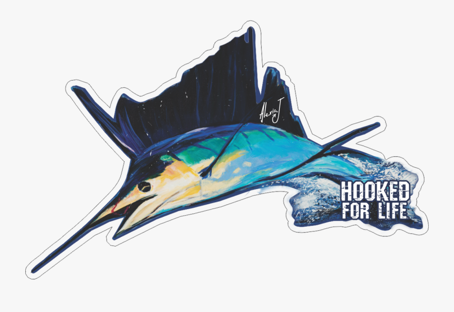 Sailfish Decal - Illustration - Illustration, Transparent Clipart