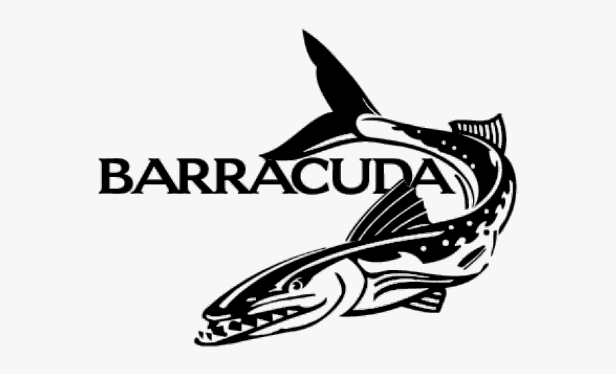 Ikan Barakuda Vector, Transparent Clipart