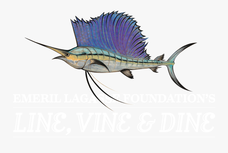 Emeril Lagasse Foundation"s Carnivale Du Vin - Atlantic Blue Marlin, Transparent Clipart