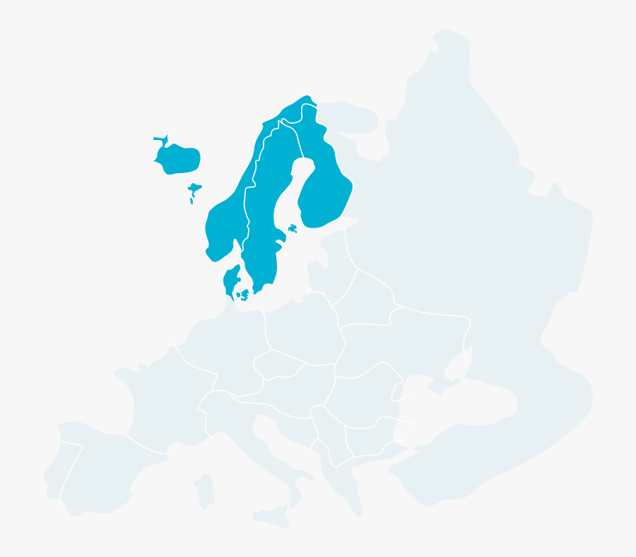 Map Of Europe Montenegro, Transparent Clipart