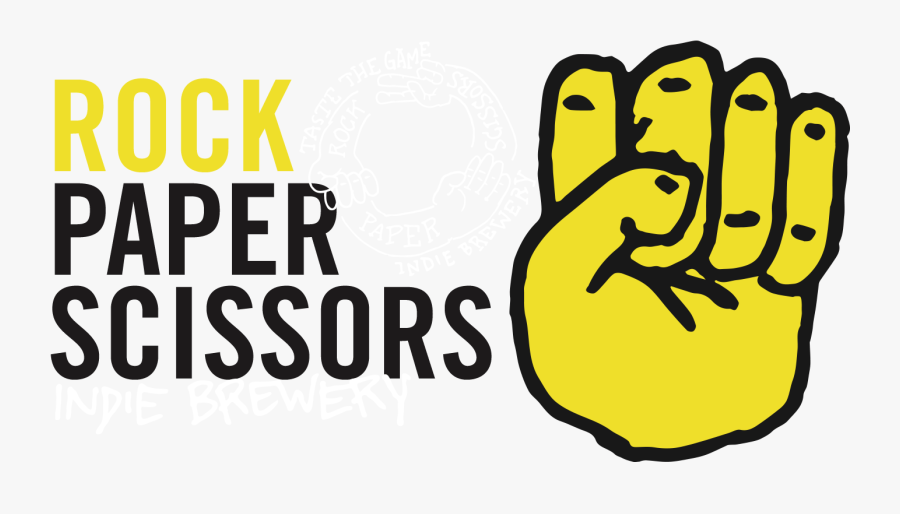Rock Paper Scissors Logo - Rock Paper Scissors Brewing, Transparent Clipart