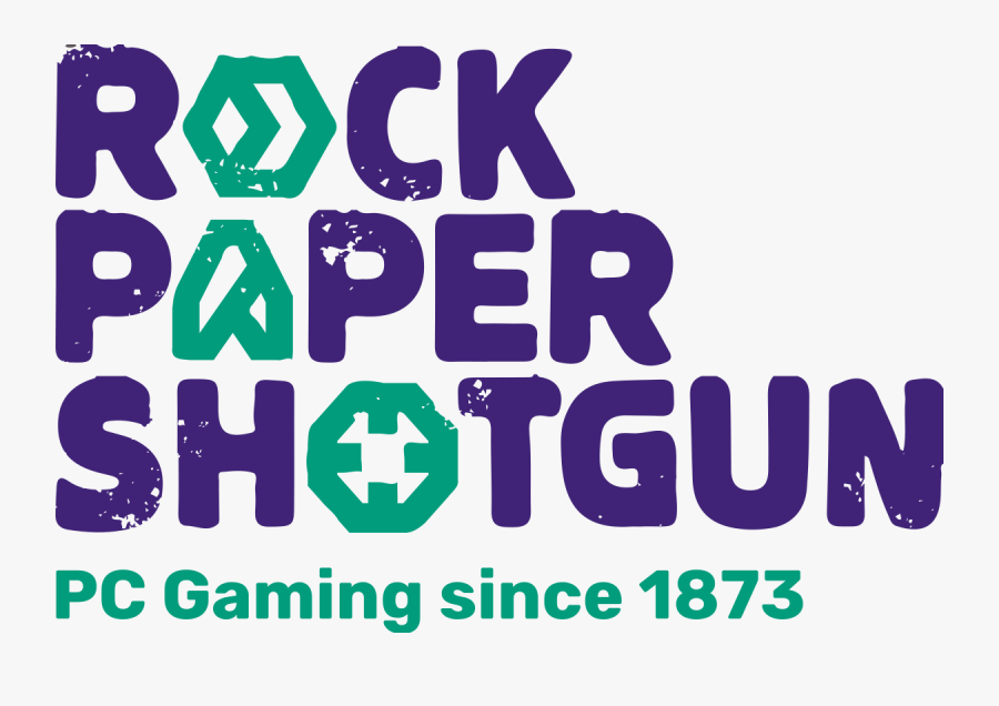 Rock Paper Shotgun Logo, Transparent Clipart