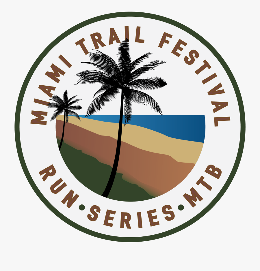 Transparent Miami Beach Clipart - Miami Trail Festival Medal, Transparent Clipart