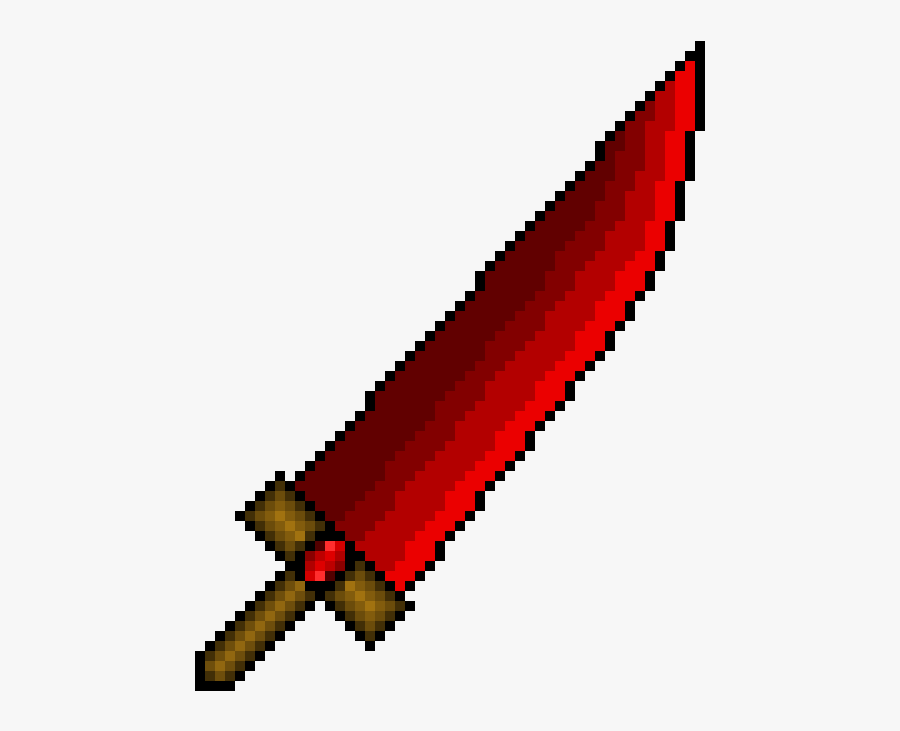 Bloody Knife Pixel Art, Transparent Clipart