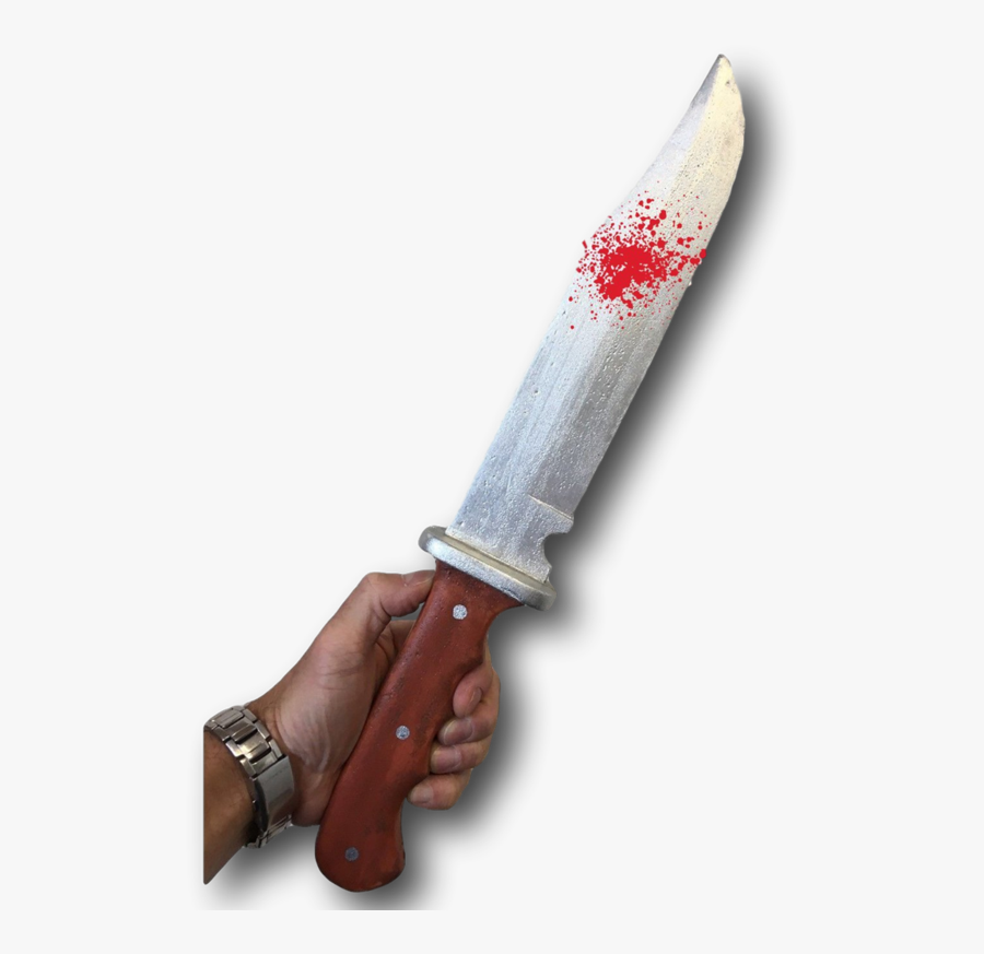 Transparent Bloody Knife Png - Hunting Knife, Transparent Clipart