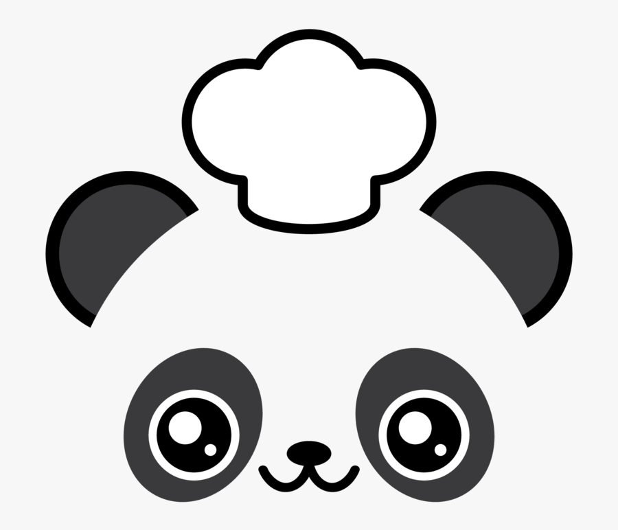 Chef Panda - Clip Art, Transparent Clipart