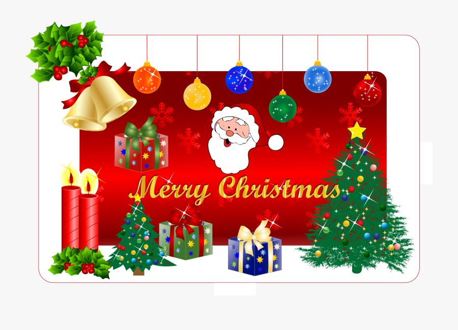Clip Art Christmas Vector Free, Transparent Clipart