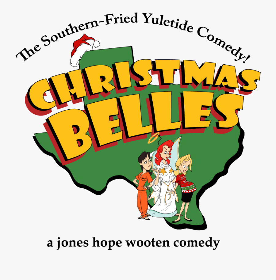 Christmas Belles Logo, Transparent Clipart