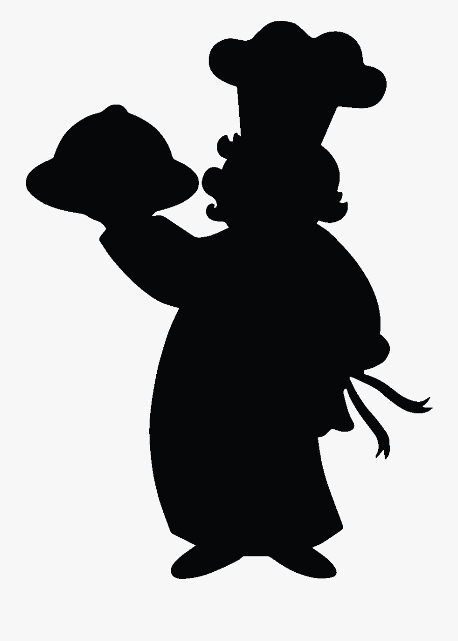 Chef Silhouette Png Download - Chef Silhouette, Transparent Clipart
