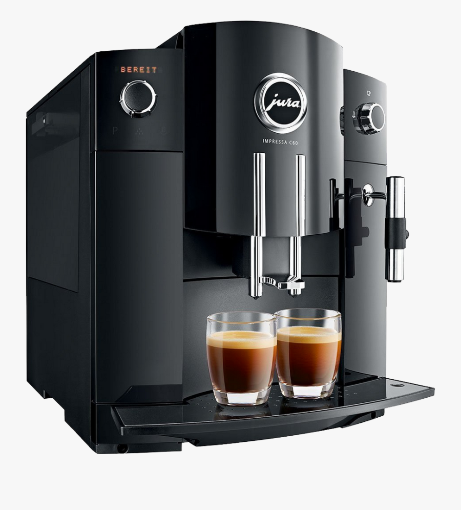 Jura Impressa C60 Coffee Machine, Transparent Clipart