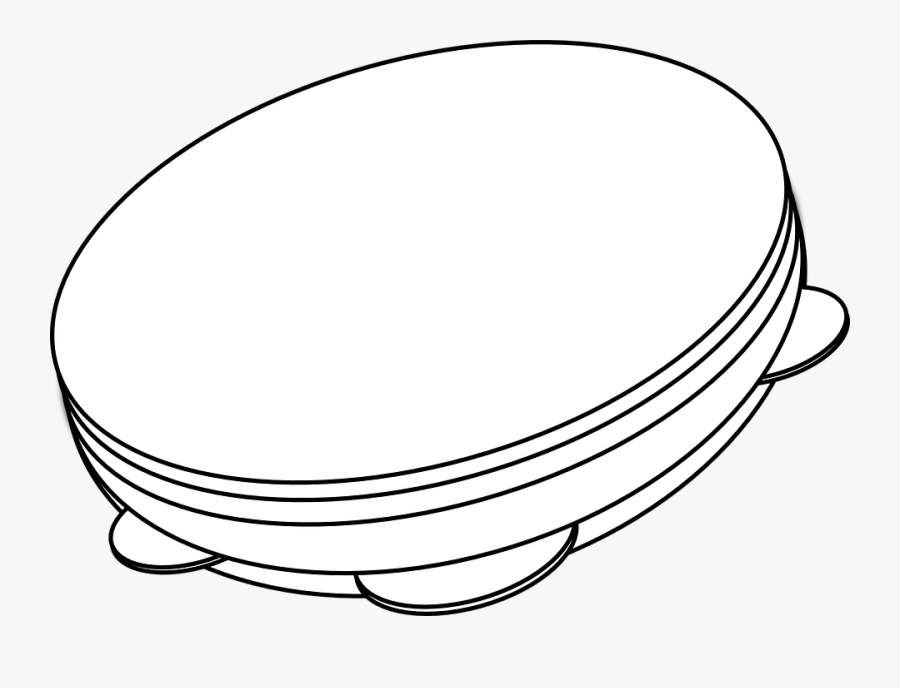 Transparent Tambourine Clipart - Pandeiro, Transparent Clipart