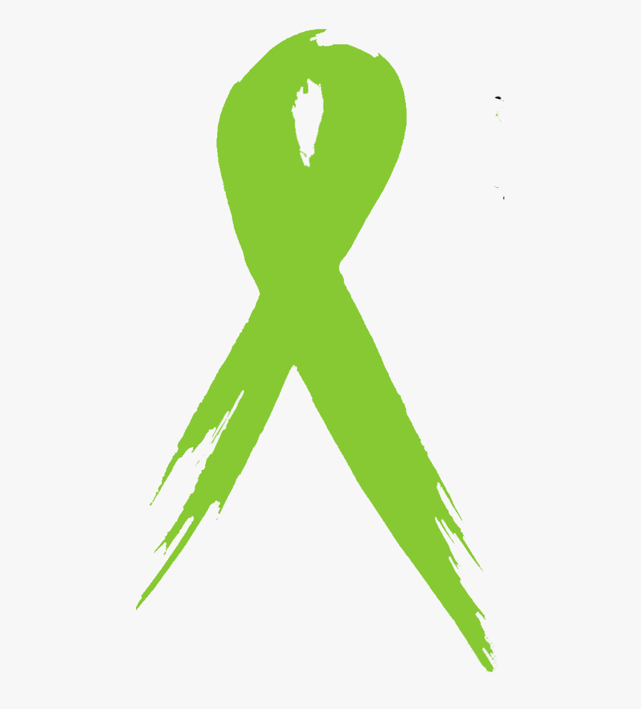 Awareness Ribbon Green Ribbon Cerebral Palsy Clip Art - Green Ribbon Transparent Background, Transparent Clipart