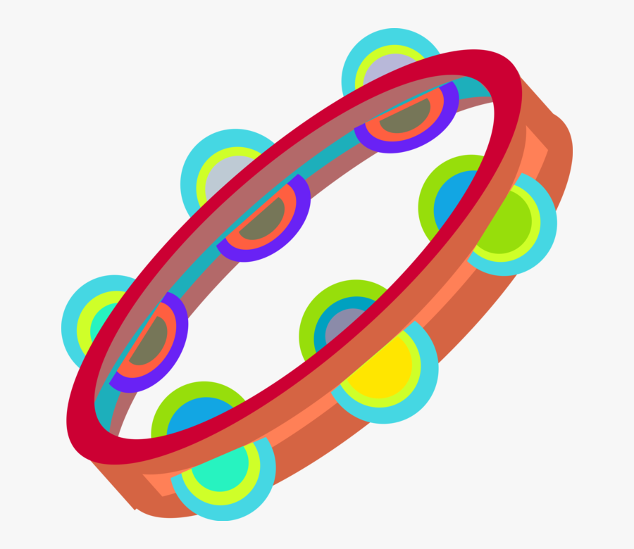 Clip Art Pandeiro Vetor - Circle, Transparent Clipart