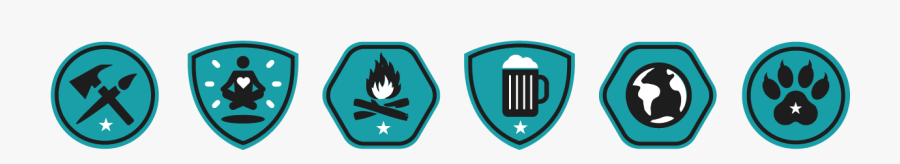 Nlt Merit Badges - Emblem, Transparent Clipart