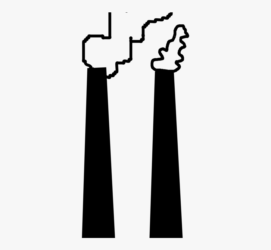 Standing,silhouette,neck - Factories Clipart Png, Transparent Clipart