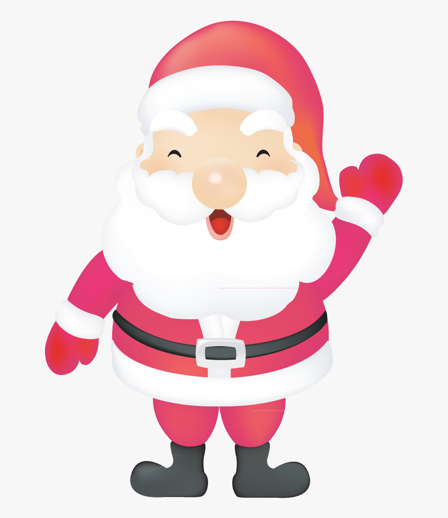 Papa Noel, Santa Claus, Navidad Vector - Papa Noel Vector Png, Transparent Clipart