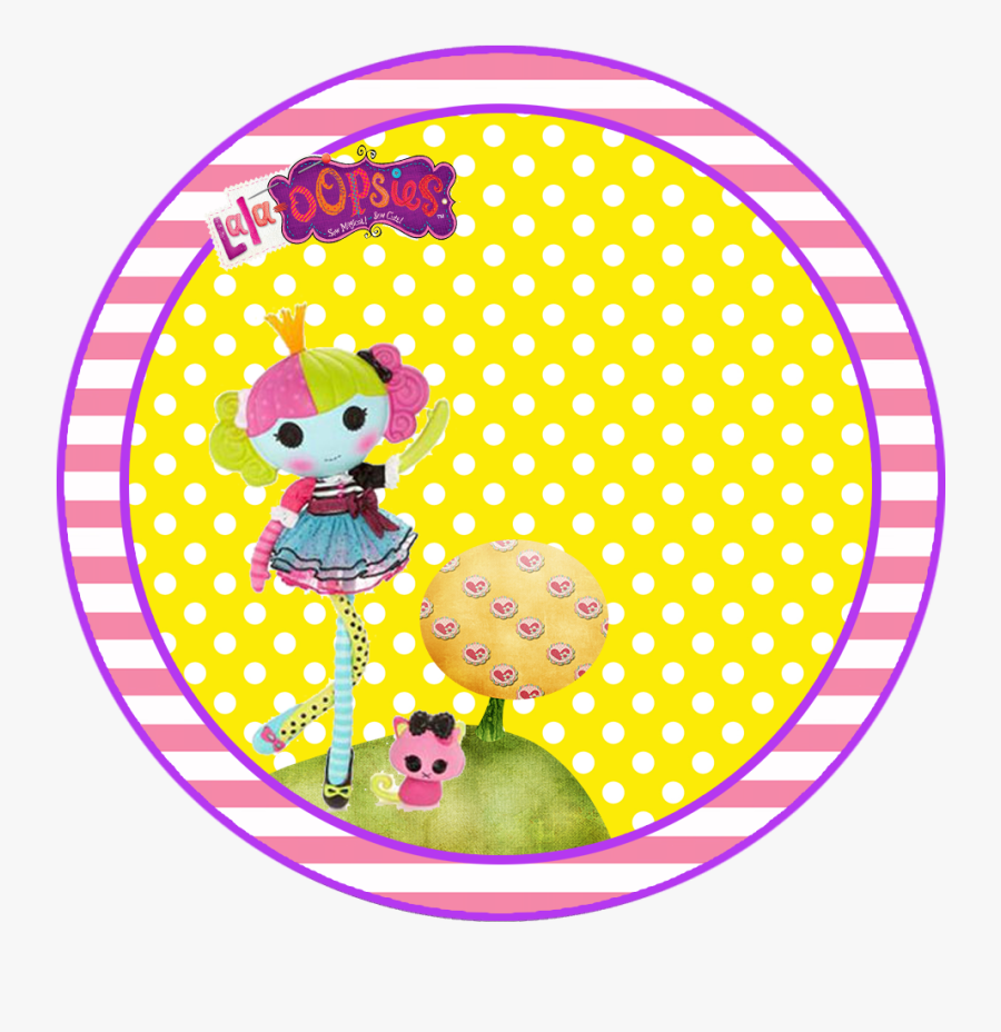 Lalaloopsy Toppers Or Free Printable Candy Bar Labels - Anchor With Rope Circle, Transparent Clipart