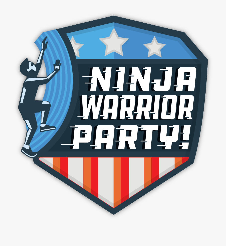 Ninja Warrior Party - Graphic Design, Transparent Clipart