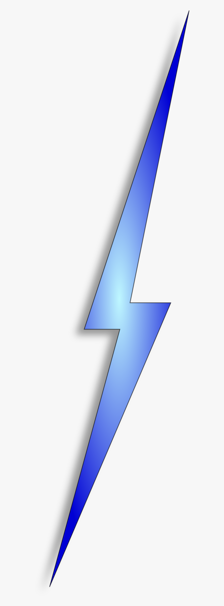 Electric Clipart Lightning Flash - Blue Lightning Bolt Clipart, Transparent Clipart