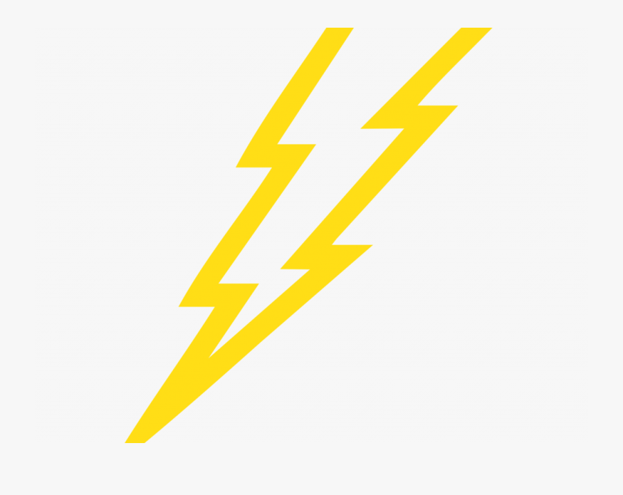 Lightning Bolt Clip Art, Transparent Clipart