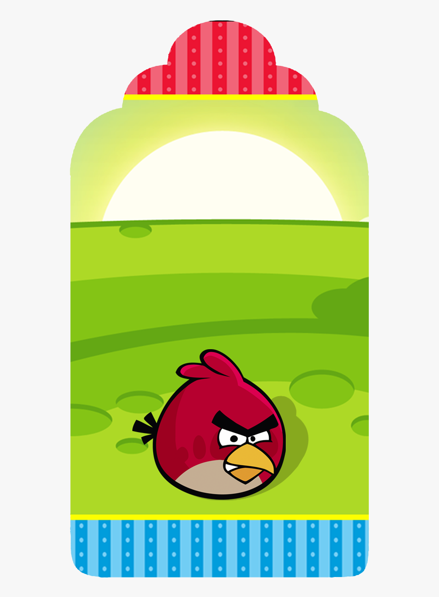 Angry Birds Birthday Party, Free Printable Bookmarks - Angry Birds Icon, Transparent Clipart