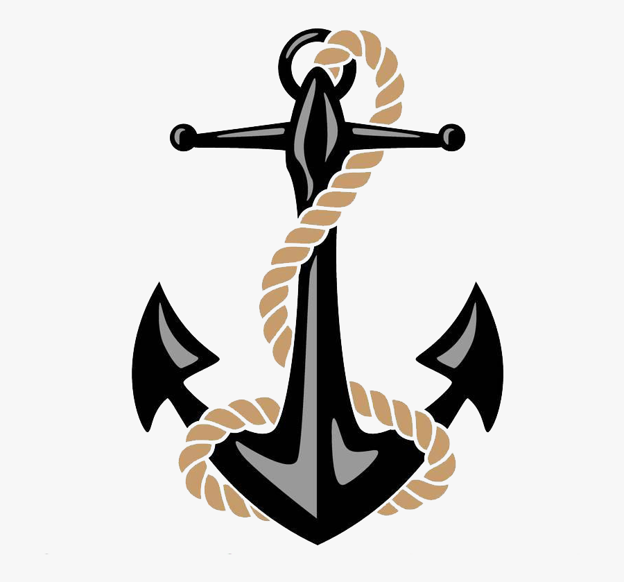 Transparent Navy Anchor Clipart - Nautical Anchor, Transparent Clipart