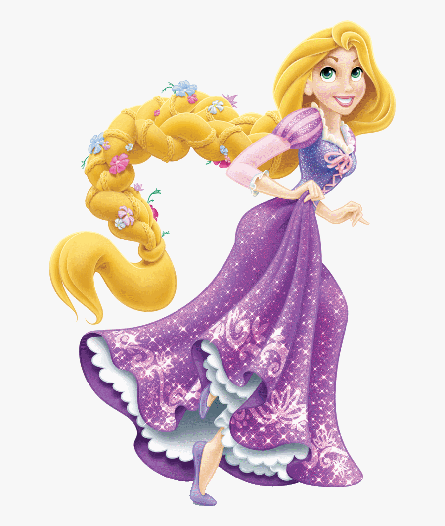 Rapunzel Tangled Clip Art - Rapunzel Transparent, Transparent Clipart