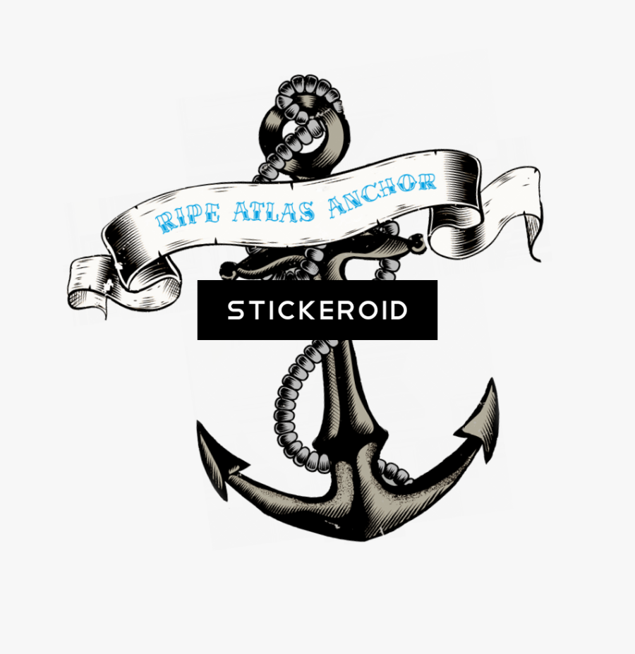 Illustration Clipart , Png Download - Cartoon Anchor Tattoo Png, Transparent Clipart