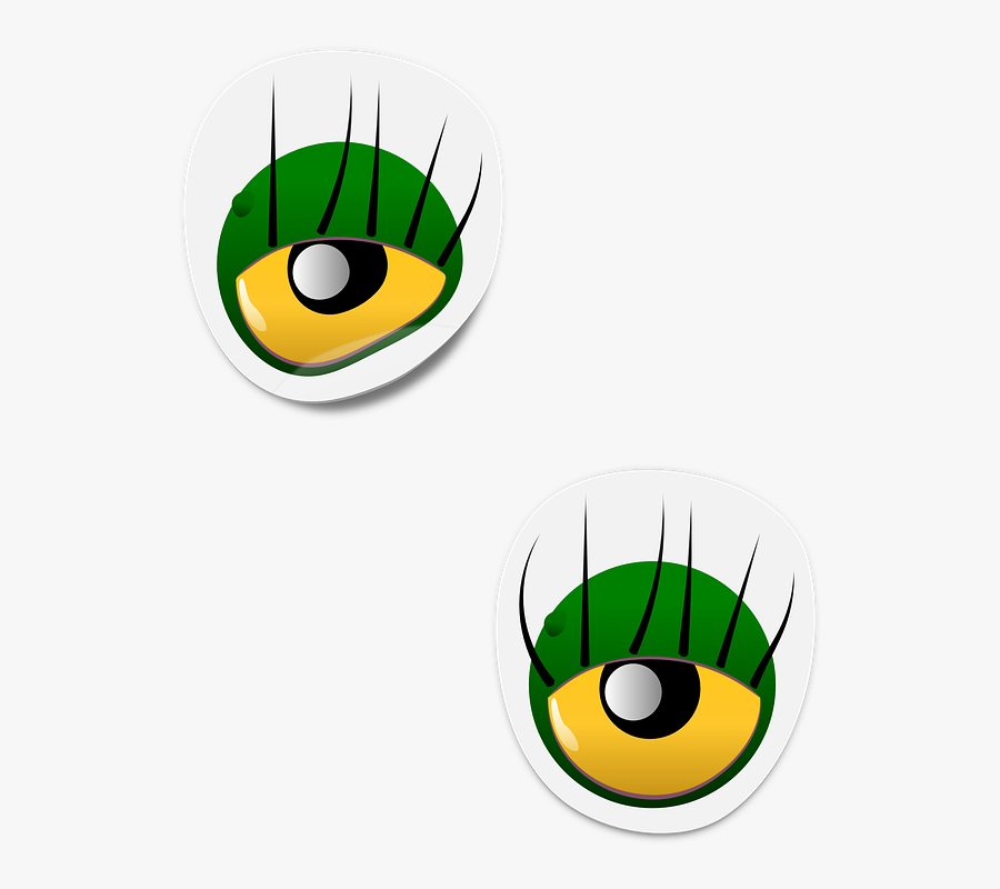 Design,smile,emoticon - Eyes Monster Cartoon, Transparent Clipart