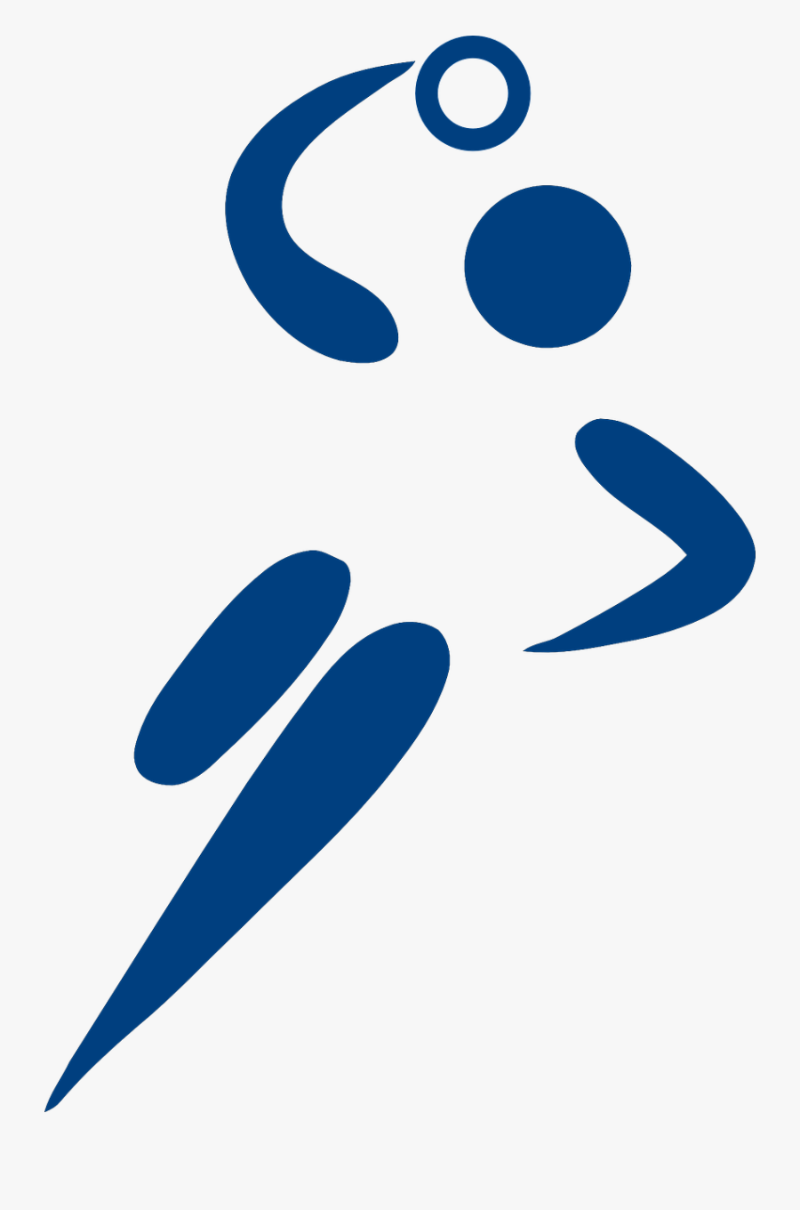 Handball Sports Player Free Picture - Logo De Handball, Transparent Clipart