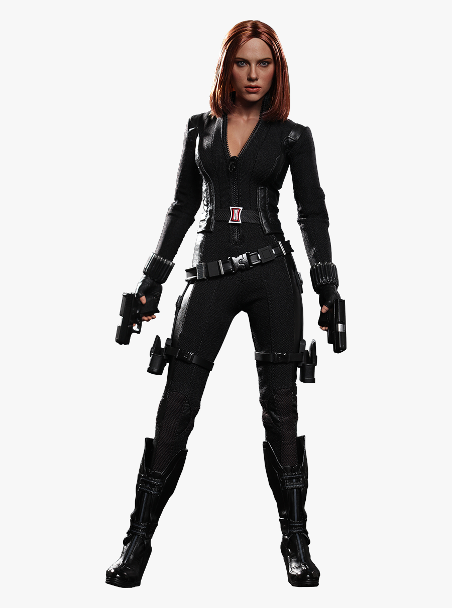 Black Widow Clipart Gun - Black Widow Png, Transparent Clipart