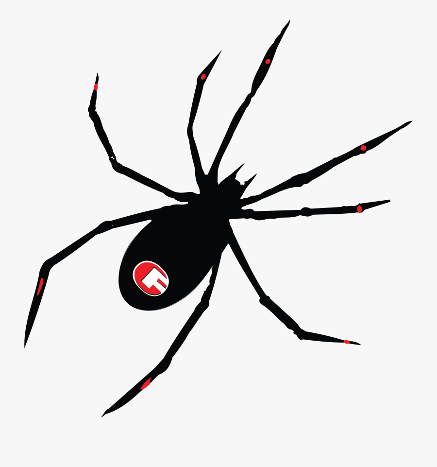 Transparent Black Widow Clipart - Portable Network Graphics, Transparent Clipart