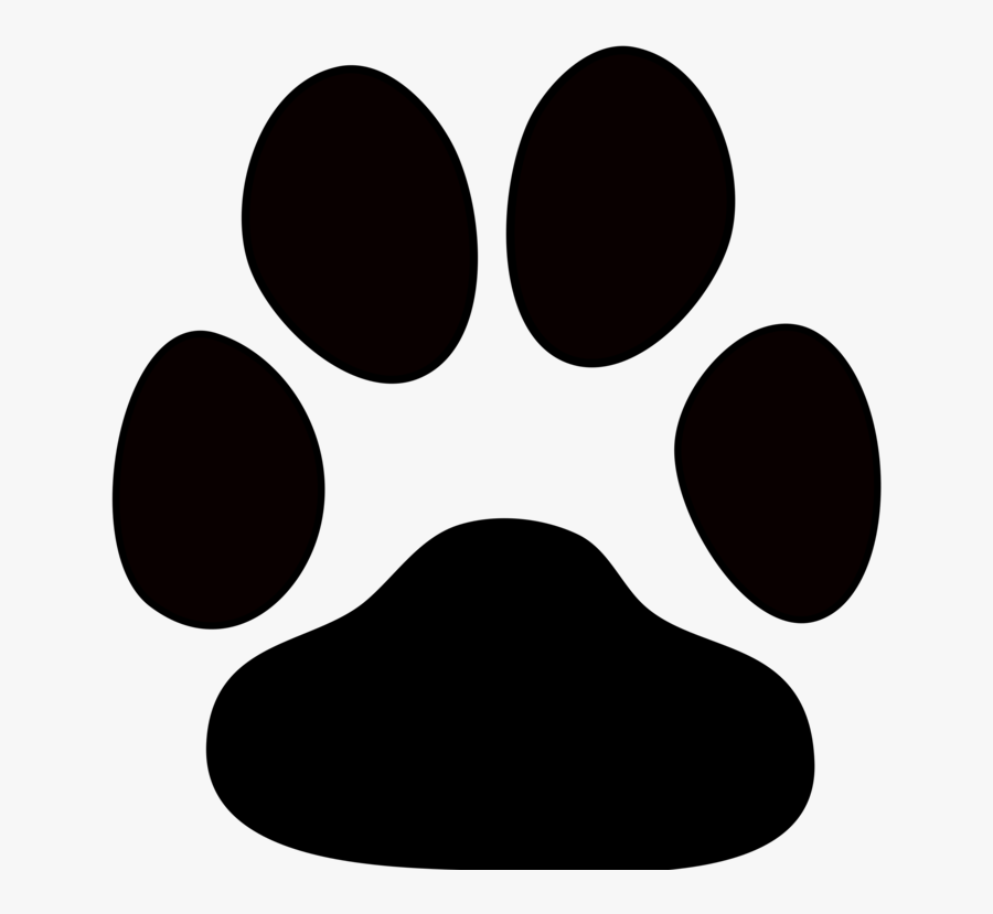 Paw,monochrome Photography,circle - Huella De Perro Clipart, Transparent Clipart