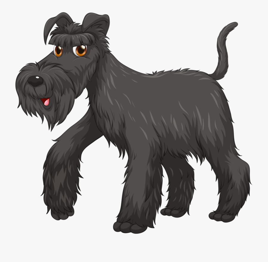 Png Pattern And - Giant Schnauzer Dog, Transparent Clipart