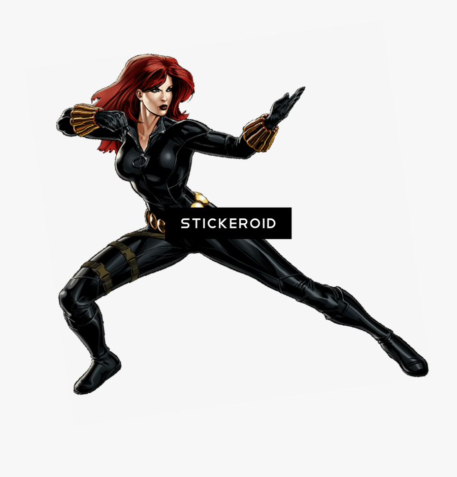 Original Marvel Black Widow, Transparent Clipart