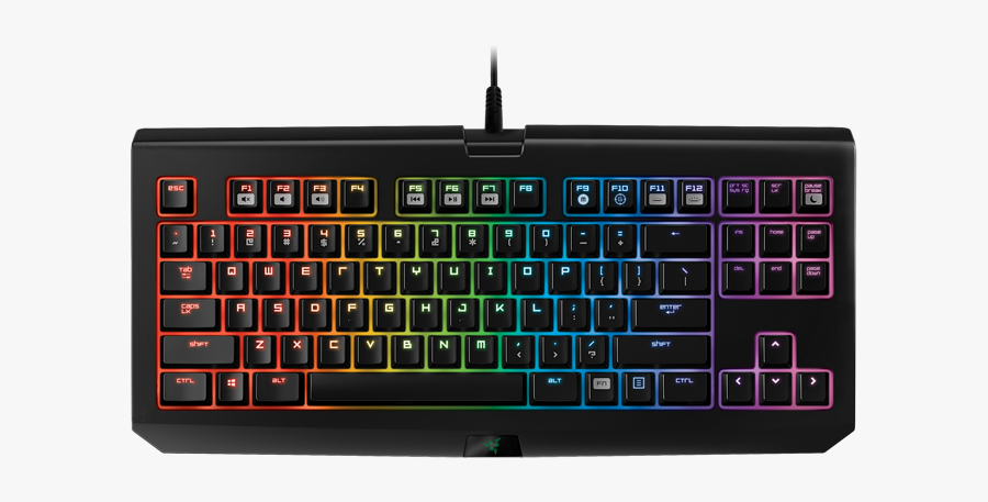 Clip Art Razer Blackwidow Tournament Edition - Razer Blackwidow Chroma V1, Transparent Clipart