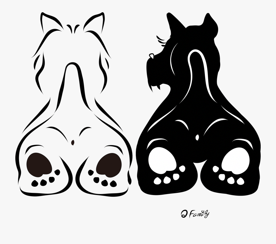 Dessin Westie, Transparent Clipart