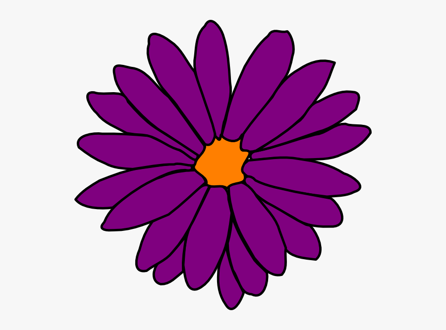 Bunga Dahlia Clipart 6 By James - Pink Daisy Flower Clipart, Transparent Clipart