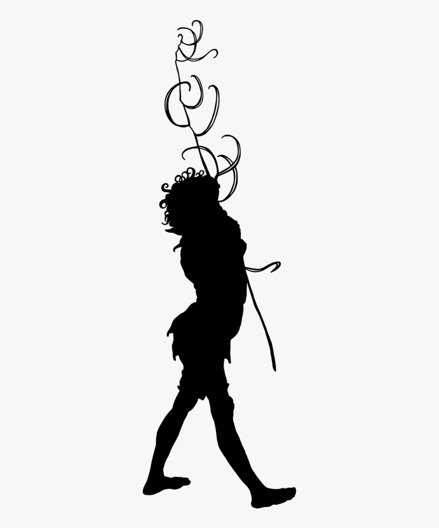 Silhouette Clipart , Png Download - Pixie Silhouette, Transparent Clipart