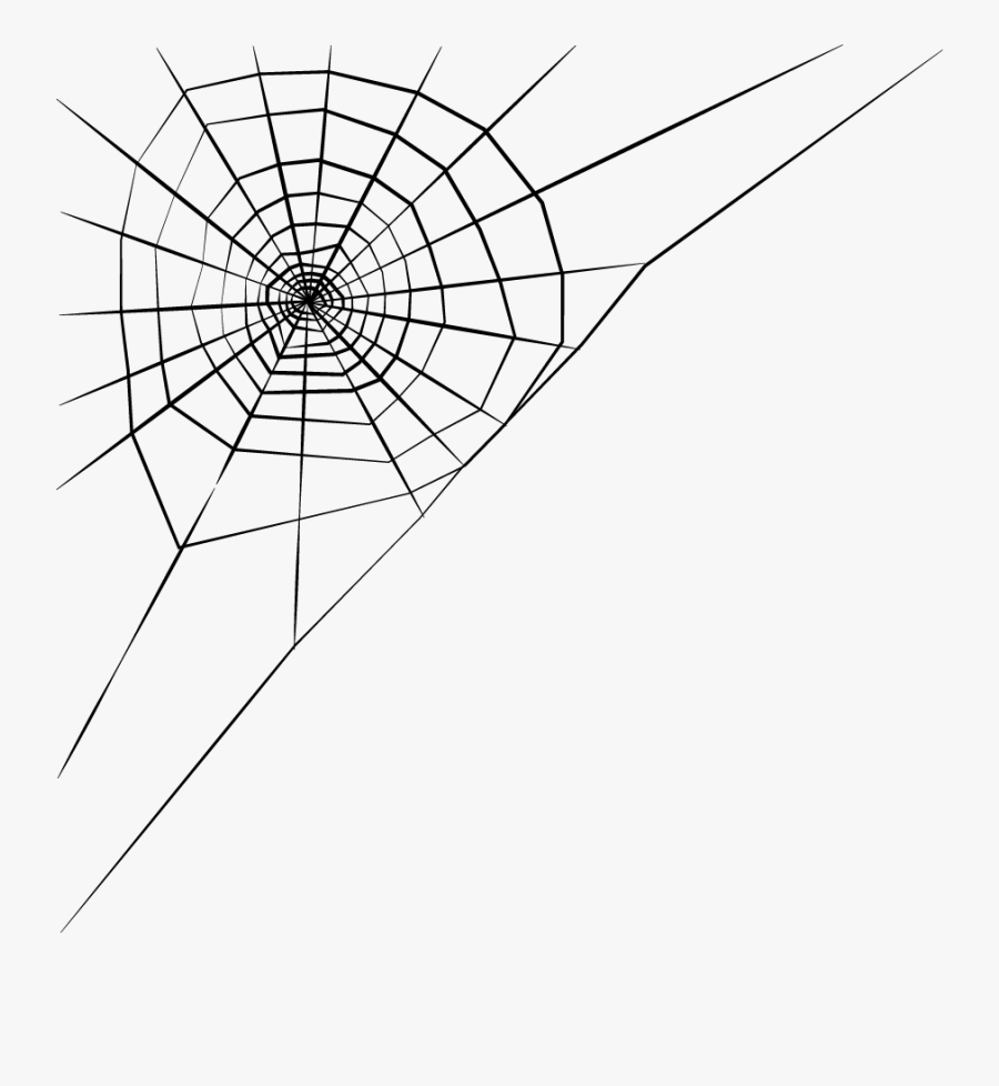 Spider Web Clip Art, Transparent Clipart